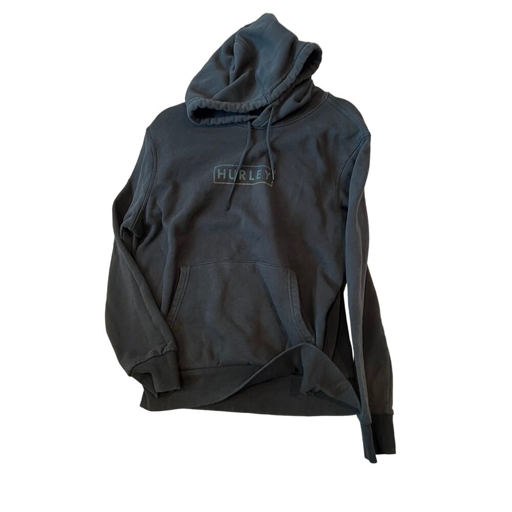 Hurley Charcoal Gray Hoodie Mens M